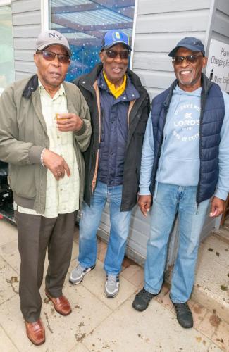 Eddie Cadogan, JE Sealy and TC ROACH