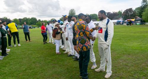 cricketers inspection